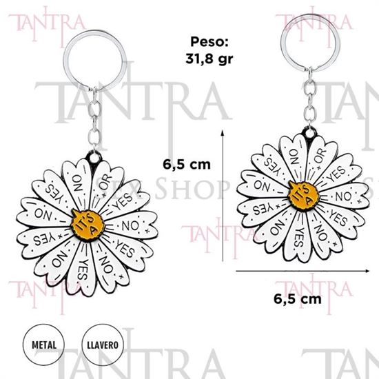 Llavero flor yes or no